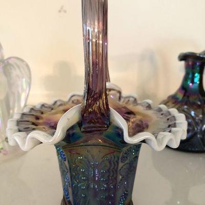 L7:  Fenton Iridescent Glassware