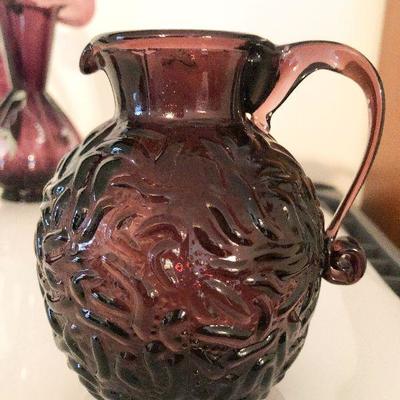 L9: HandPainted Signed Fenton Vase and More