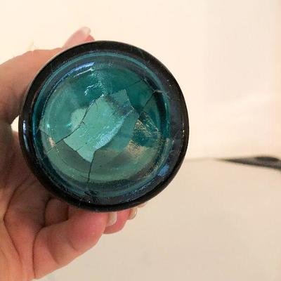 L11: Blue Crackle Glass Cruet and More