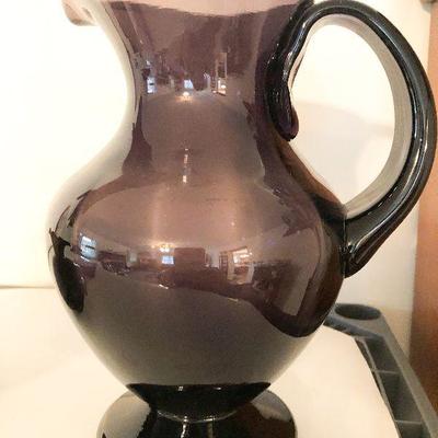 L12: Blenko Glass Pitcher and More