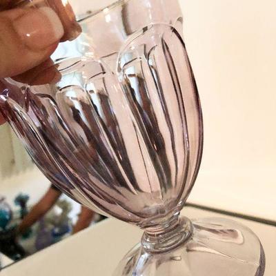 L13: Purple Crackle Glass Pitcher and More