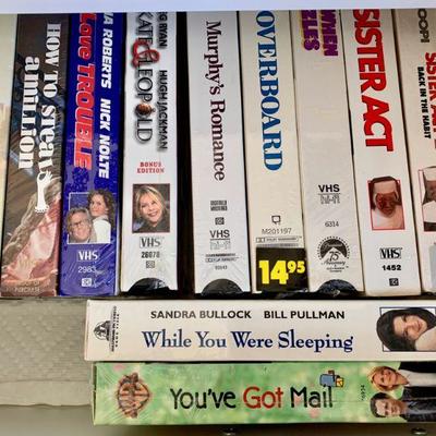 #217   VHS MOVIES 70s,80s & 90s   OVER 100