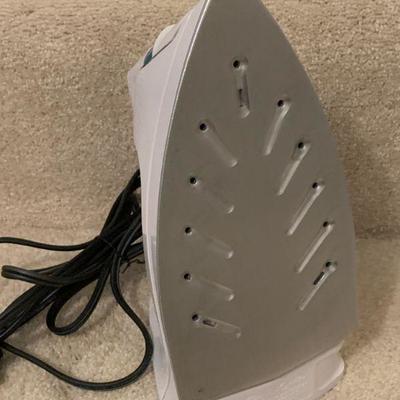 #220   IRONING BOARD & SUNBEAM STEAM IRON