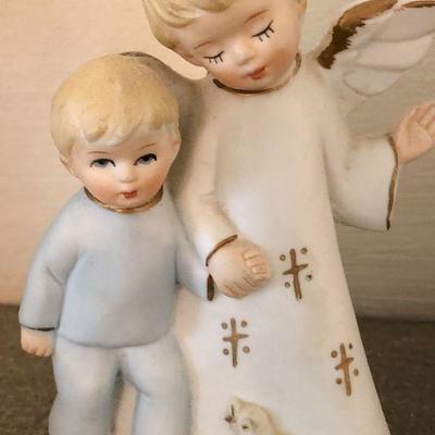 L56: Vintage Bisque Angel/Children Lot