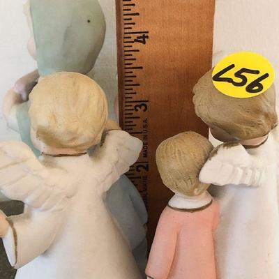 L56: Vintage Bisque Angel/Children Lot