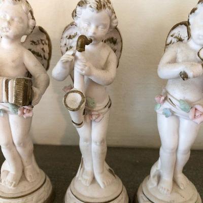L57: Napcoware Angels Playing Instruments. 