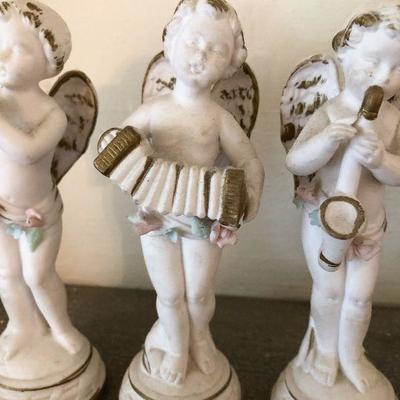 L57: Napcoware Angels Playing Instruments. 