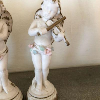 L57: Napcoware Angels Playing Instruments. 