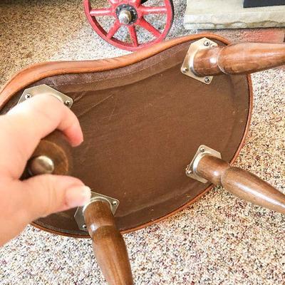 L85: MCM Vintage Foot Stool