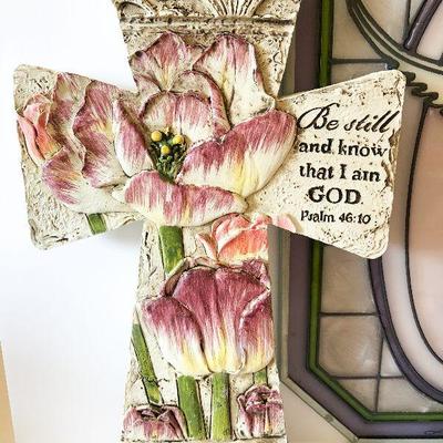 L88: Angel Sun Catchers and Be Still Cross