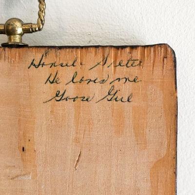 L91: Vintage Hummel Wall Plaque
