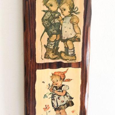 L91: Vintage Hummel Wall Plaque