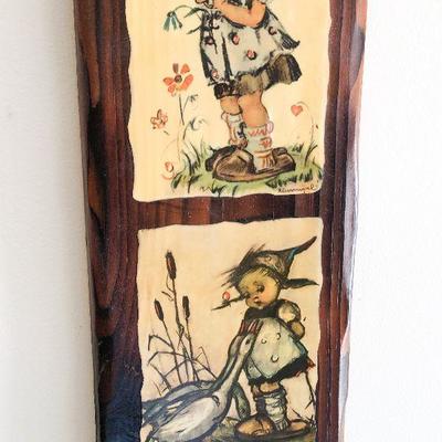 L91: Vintage Hummel Wall Plaque