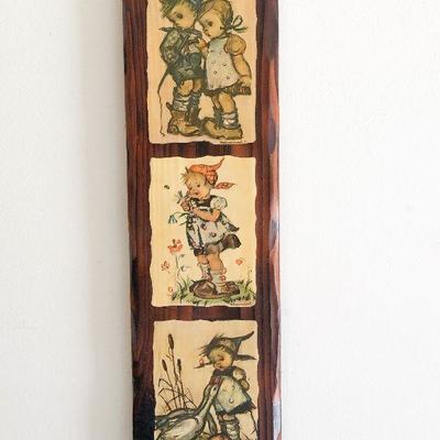 L91: Vintage Hummel Wall Plaque