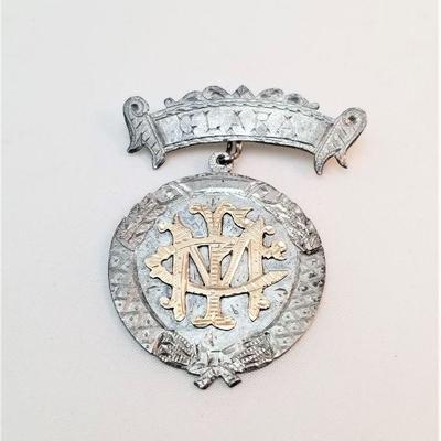 Lot #144 Antique Sterling Brooch "CLARA"