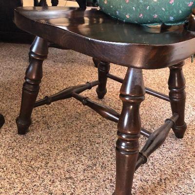 K1: Farmhouse Trestle Solid Wood Dining Table and Chairs