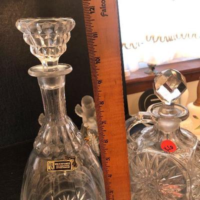 K6: Rexxford Lead Crystal Decanter and More