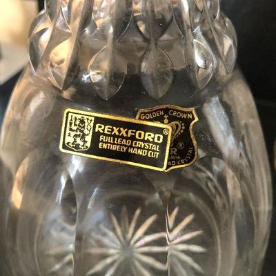 K6: Rexxford Lead Crystal Decanter and More