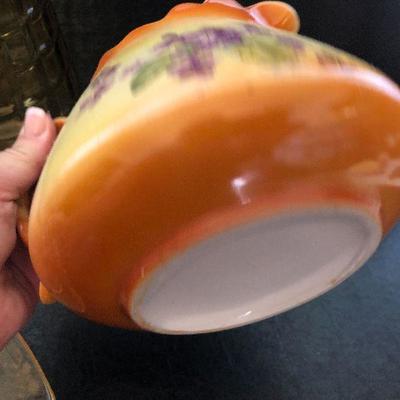 K16: Vintage Amber Glass Pitcher and More