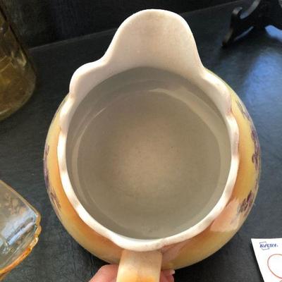 K16: Vintage Amber Glass Pitcher and More