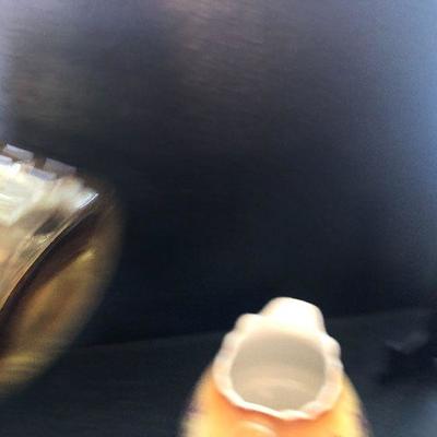 K16: Vintage Amber Glass Pitcher and More