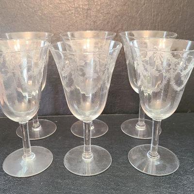 K21: Etched Stemware