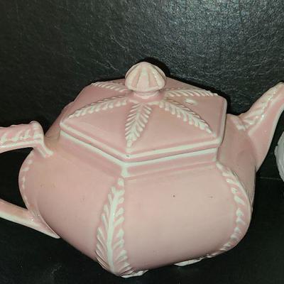 K24: Pottery Tea Pot, Sugar, Creamer and more