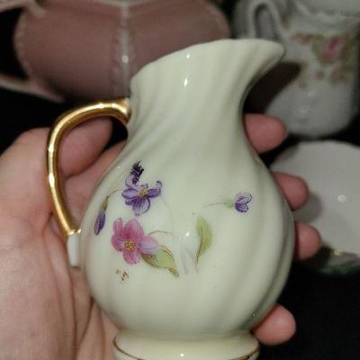 K24: Pottery Tea Pot, Sugar, Creamer and more