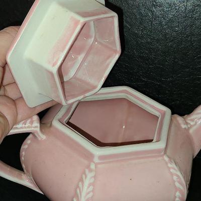 K24: Pottery Tea Pot, Sugar, Creamer and more