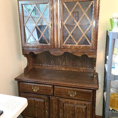 K26: Basset Wood Display Cabinet/ Server