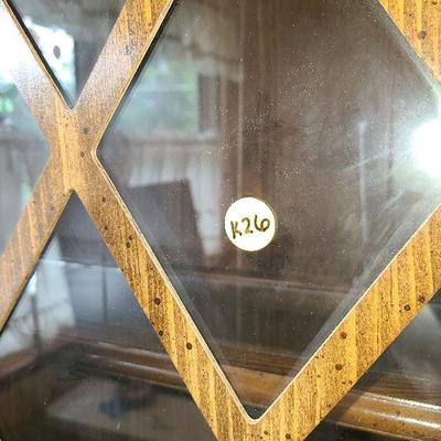 K26: Basset Wood Display Cabinet/ Server
