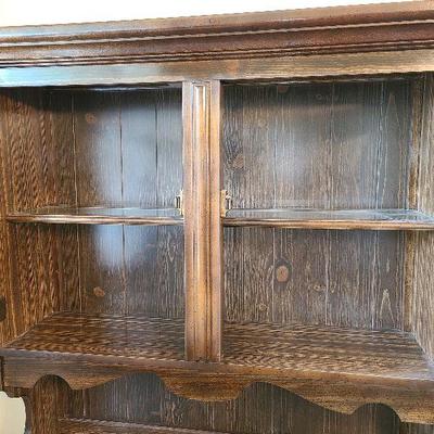 K26: Basset Wood Display Cabinet/ Server