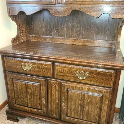 K26: Basset Wood Display Cabinet/ Server