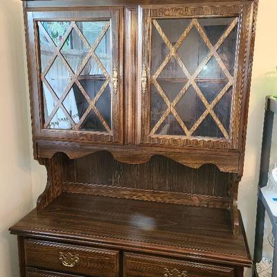 K26: Basset Wood Display Cabinet/ Server