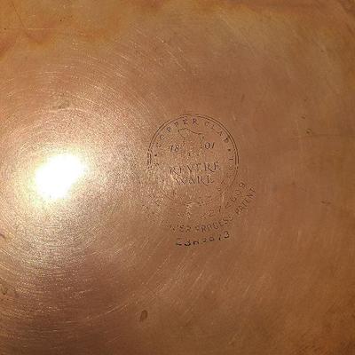 K27: Revere Ware Large Saute Pan and Stock Pot