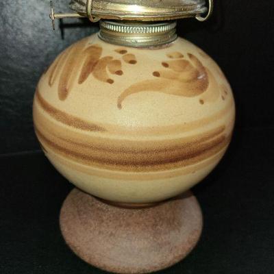 K30: Unique Small Pottery Oil Lamp