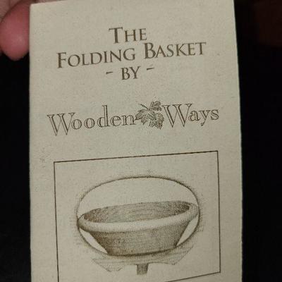 K31: Wooden Folding Angel Basket and more