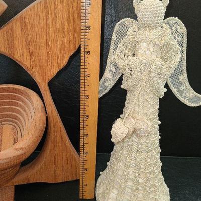 K31: Wooden Folding Angel Basket and more