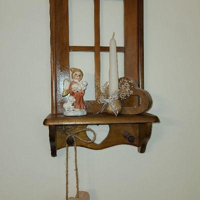 K33: Windowpane Wall Shelf and Decor