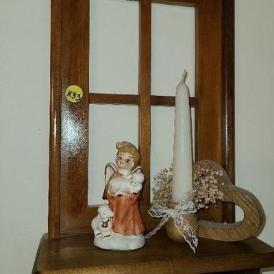 K33: Windowpane Wall Shelf and Decor