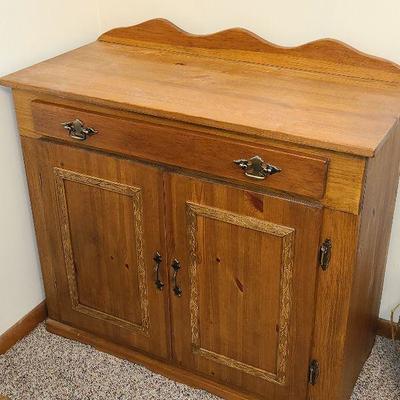 K34: 2-Door Wood Cabinet