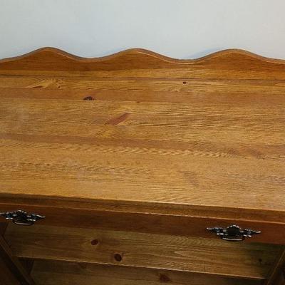 K34: 2-Door Wood Cabinet