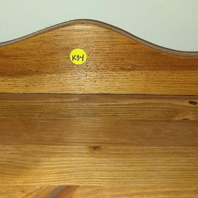 K34: 2-Door Wood Cabinet
