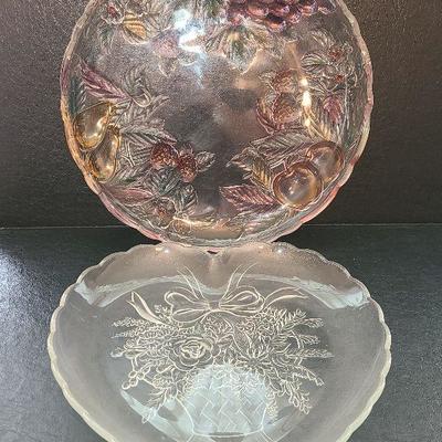 K35: Strawberry Designed Platter and Heart