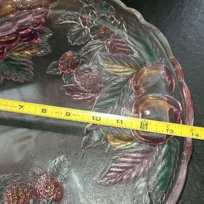K35: Strawberry Designed Platter and Heart