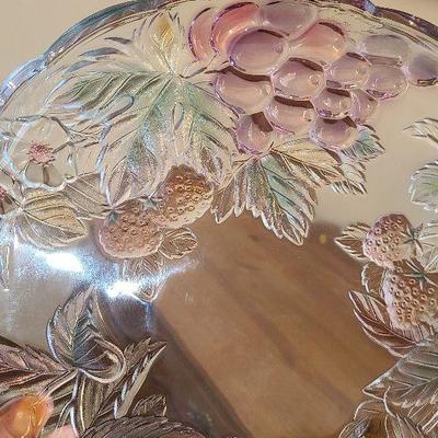 K35: Strawberry Designed Platter and Heart