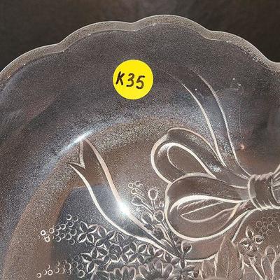 K35: Strawberry Designed Platter and Heart
