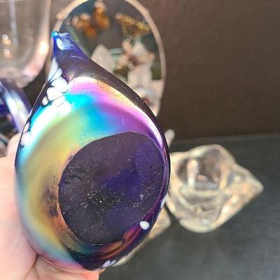 K37: Butterfly Sun Catcher, Butterfly Votive and more decor