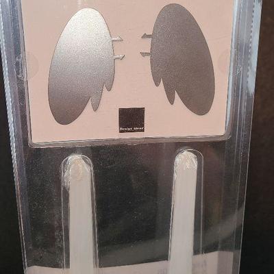 K39: Angel Harp, Angel Wings Candlestick and Cloudworks Figurine
