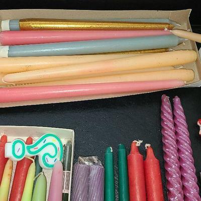 K40: Vintage Candlestick Lot
